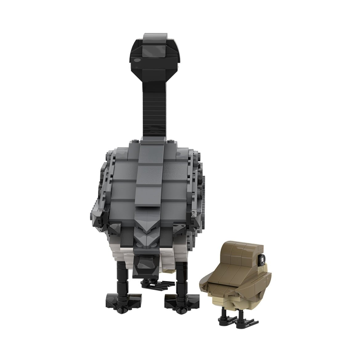 MOC - 174477 Barnacle goose and goslings Klemmbausteine - LesDiy - Klemmbausteine