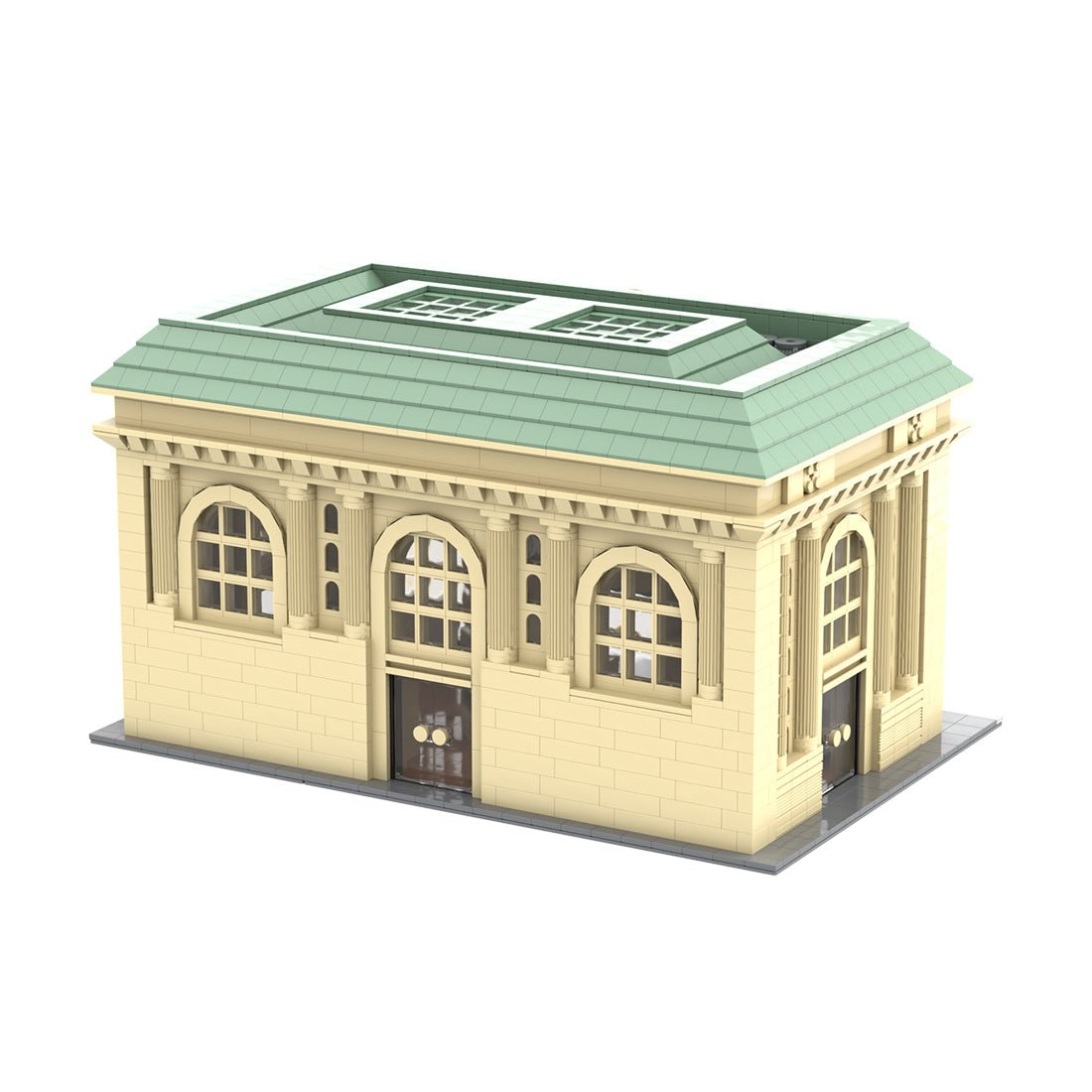 MOC - 174595 Grand Central Station 48 x 32 Klemmbausteine - LesDiy - Klemmbausteine