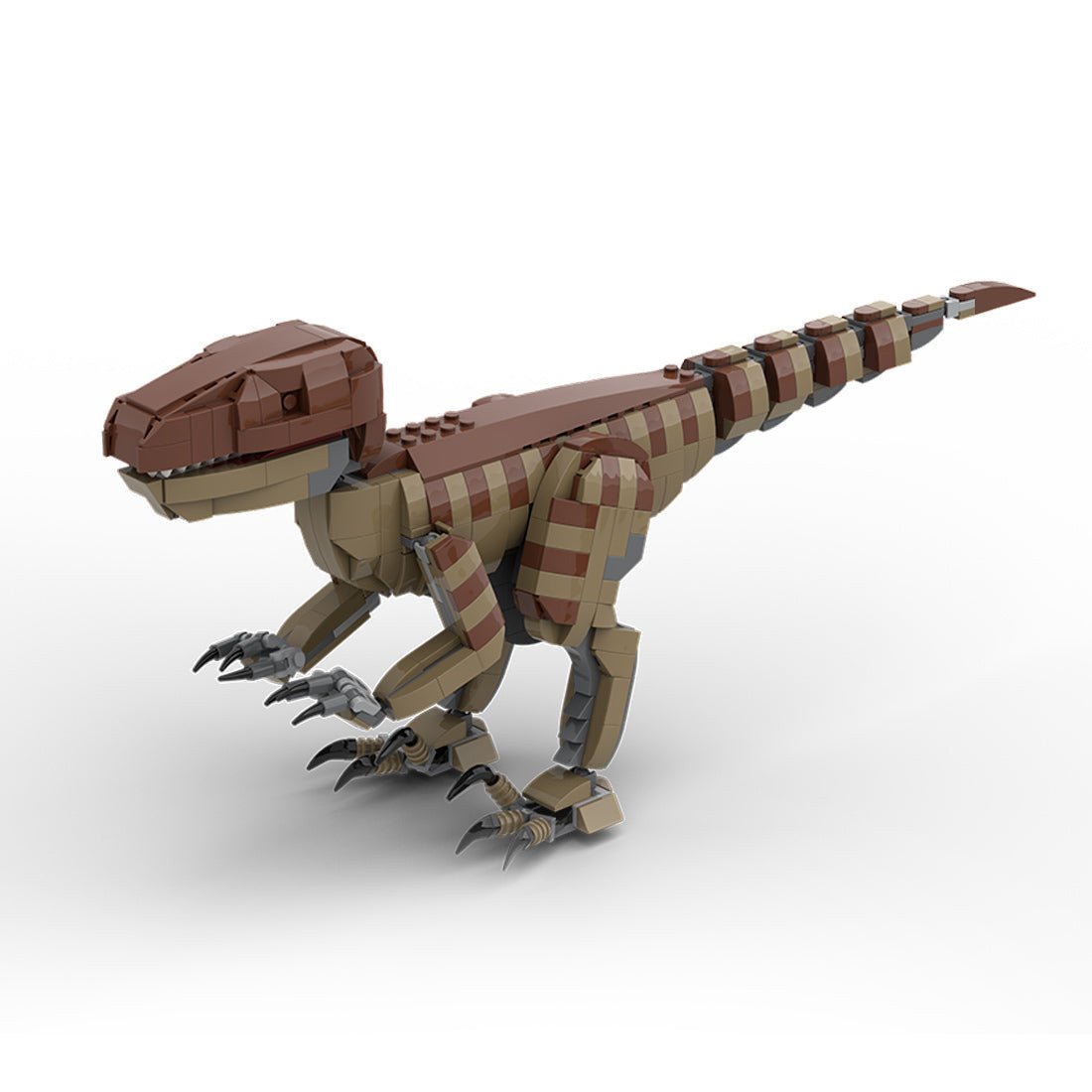 MOC - 175051 Velociraptor Statue Klemmbausteine - LesDiy - Klemmbausteine