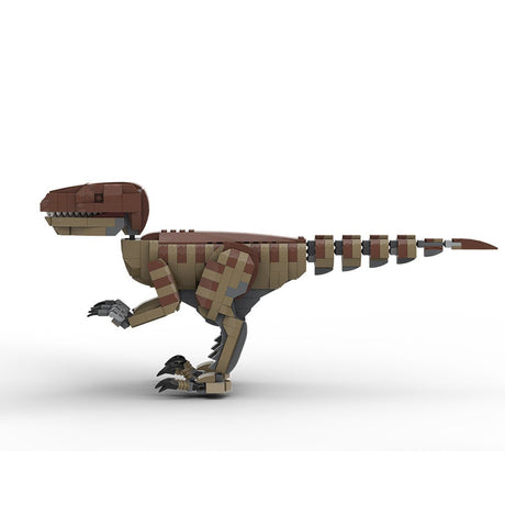 MOC - 175051 Velociraptor Statue Klemmbausteine - LesDiy - Klemmbausteine