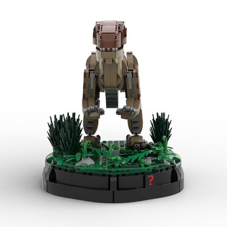 MOC - 175051 Velociraptor Statue Klemmbausteine - LesDiy - Klemmbausteine