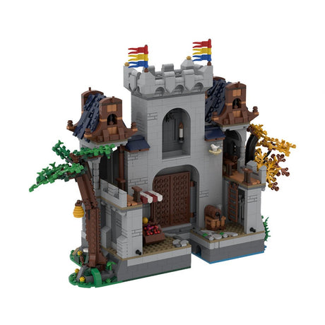 MOC - 175211 Medieval Castle Adventure - Castle Gate Klemmbausteine - LesDiy - Klemmbausteine