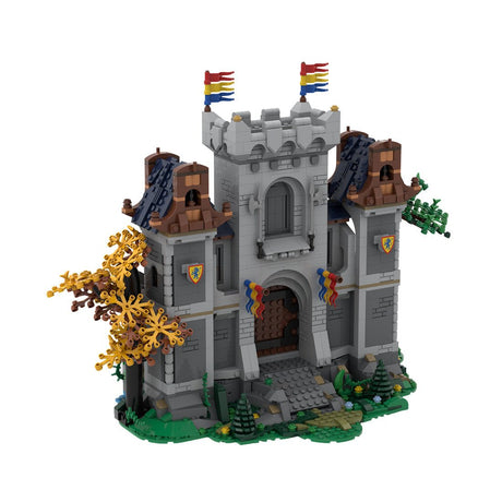 MOC - 175211 Medieval Castle Adventure - Castle Gate Klemmbausteine - LesDiy - Klemmbausteine