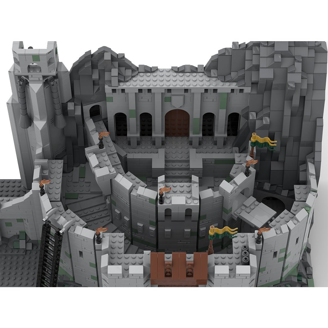 MOC - 175405 LOTR - Helm's Deep Klemmbausteine - LesDiy - Klemmbausteine