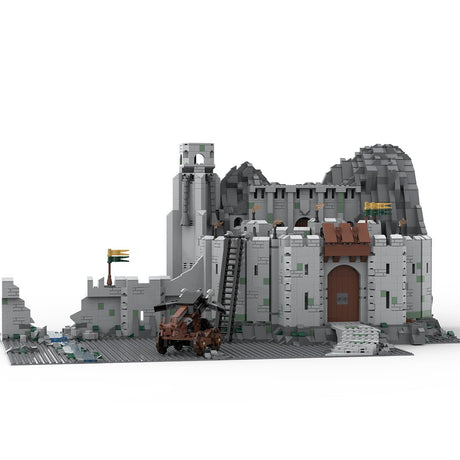 MOC - 175405 LOTR - Helm's Deep Klemmbausteine - LesDiy - Klemmbausteine
