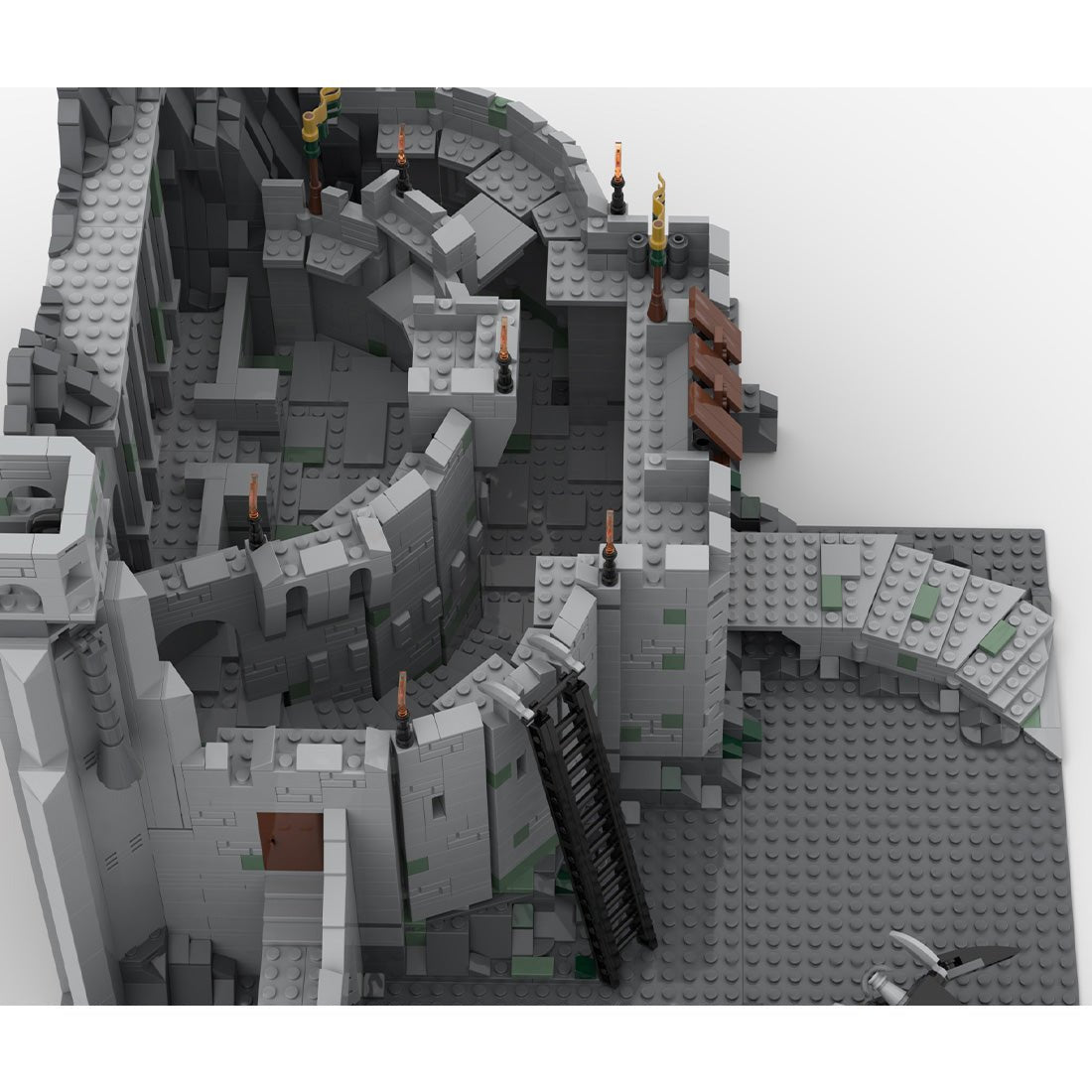 MOC - 175405 LOTR - Helm's Deep Klemmbausteine - LesDiy - Klemmbausteine