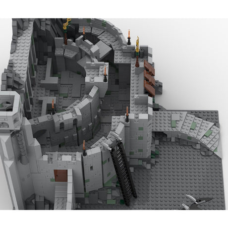 MOC - 175405 LOTR - Helm's Deep Klemmbausteine - LesDiy - Klemmbausteine