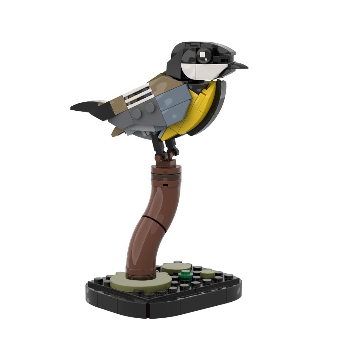 MOC - 175635 Great tit Klemmbausteine - LesDiy - Klemmbausteine