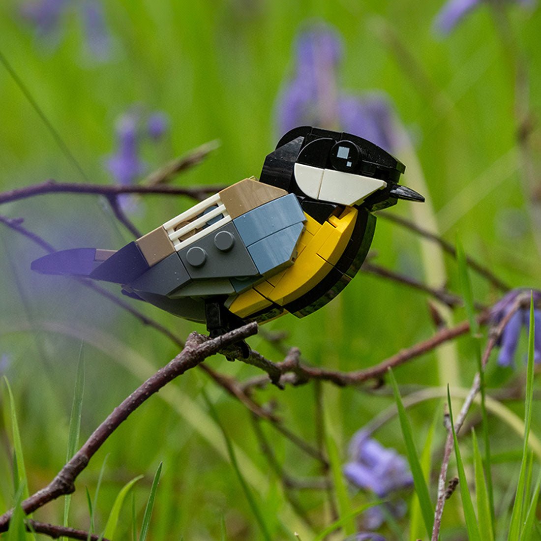 MOC - 175635 Great tit Klemmbausteine - LesDiy - Klemmbausteine