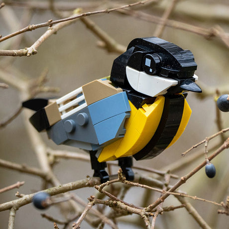 MOC - 175635 Great tit Klemmbausteine - LesDiy - Klemmbausteine