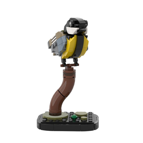 MOC - 175635 Great tit Klemmbausteine - LesDiy - Klemmbausteine