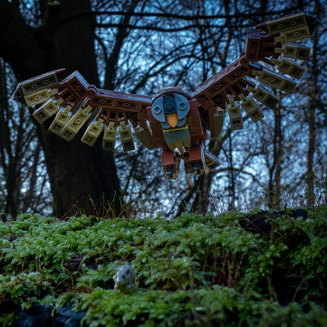 MOC - 175641 Tawny owl Klemmbausteine - LesDiy - Klemmbausteine