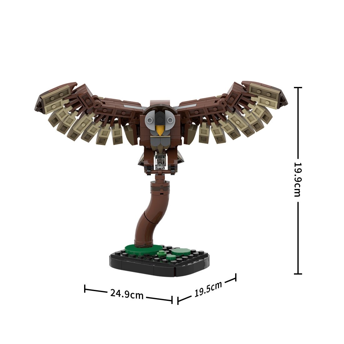 MOC - 175641 Tawny owl Klemmbausteine - LesDiy - Klemmbausteine