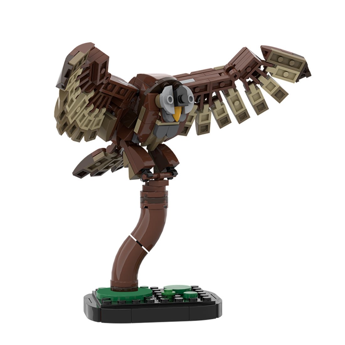 MOC - 175641 Tawny owl Klemmbausteine - LesDiy - Klemmbausteine