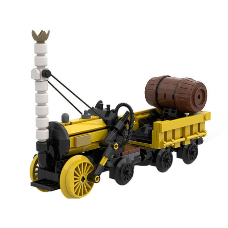 MOC - 175933 Stephenson's Rocket Klemmbausteine - LesDiy - Klemmbausteine