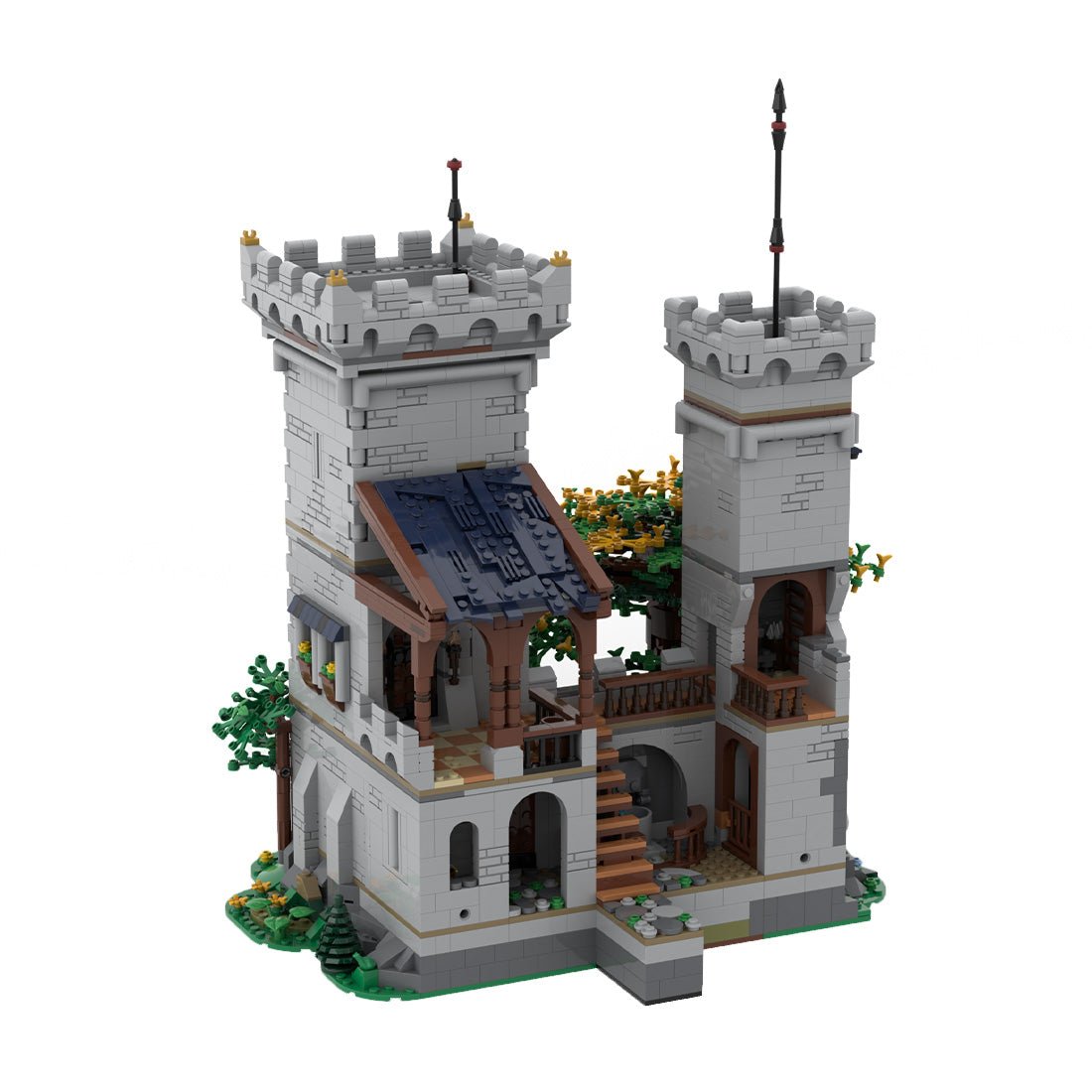 MOC - 175954 Medieval Castle Adventure - Castle Keep Klemmbausteine - LesDiy - Klemmbausteine