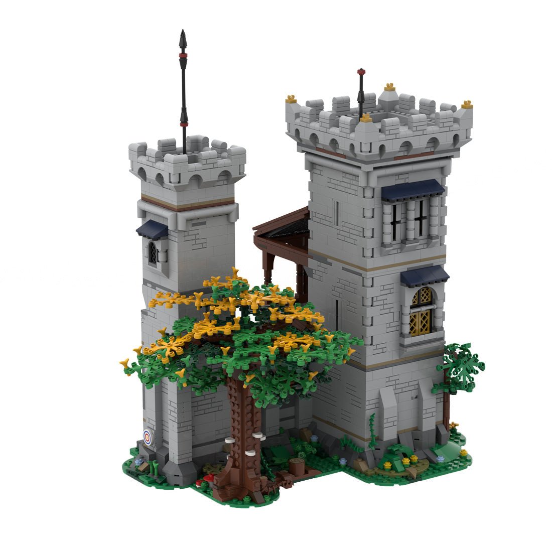 MOC - 175954 Medieval Castle Adventure - Castle Keep Klemmbausteine - LesDiy - Klemmbausteine