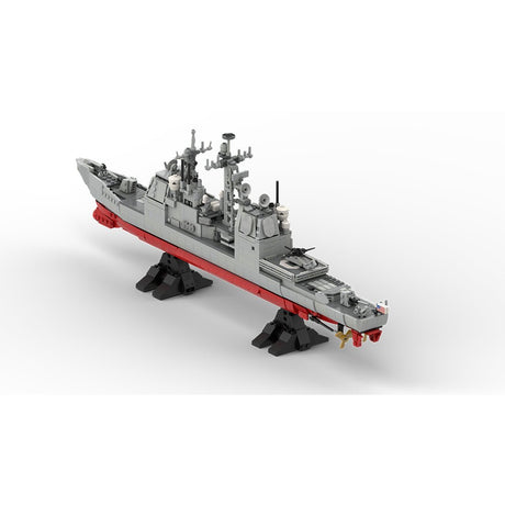 MOC - 175975 Ticonderoga Class Cruiser - 1:300 Scale Klemmbausteine - LesDiy - Klemmbausteine