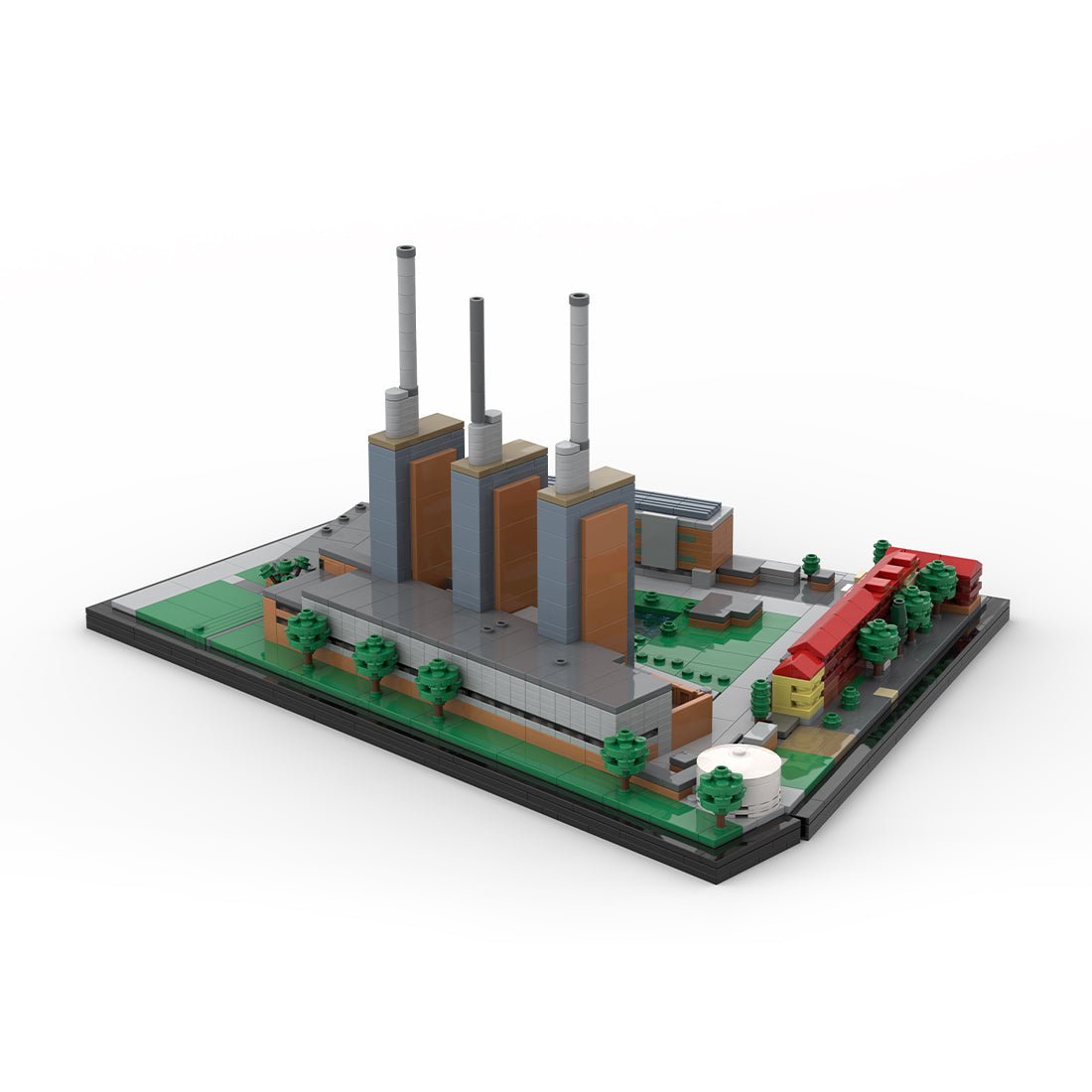 MOC - 176185 Germany Hannover Heizkraftwerk Linden Klemmbausteine - LesDiy - Klemmbausteine