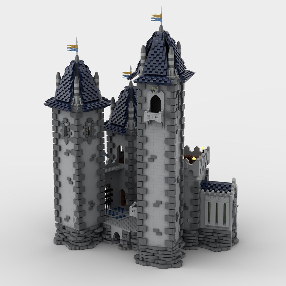 MOC - 176290 Castle de Trois Tours Klemmbausteine - LesDiy - Klemmbausteine