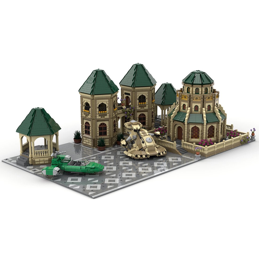 MOC - 176596 SW Episode 1 Battle of Nabo MOC (Legat of legion and BRICKMANstudio) Klemmbausteine - LesDiy - Klemmbausteine