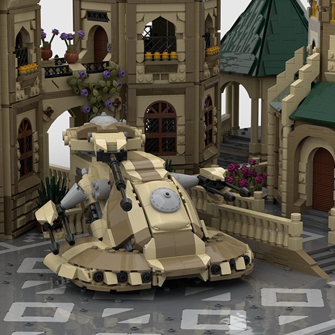 MOC - 176596 SW Episode 1 Battle of Nabo MOC (Legat of legion and BRICKMANstudio) Klemmbausteine - LesDiy - Klemmbausteine