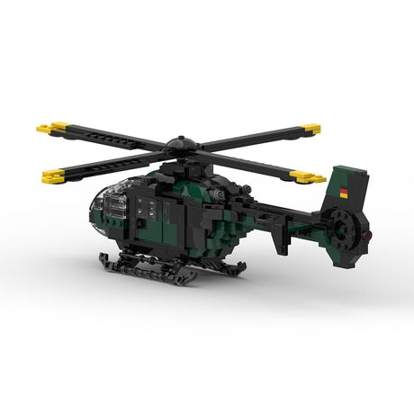 MOC - 176643 Eurocopter EC135 T1 / H135 Bundeswehr Klemmbausteine - LesDiy - Klemmbausteine