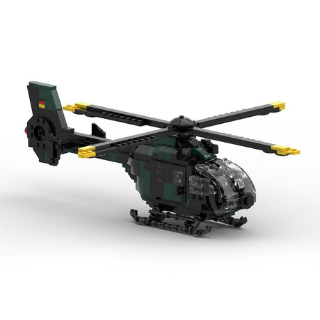 MOC - 176643 Eurocopter EC135 T1 / H135 Bundeswehr Klemmbausteine - LesDiy - Klemmbausteine