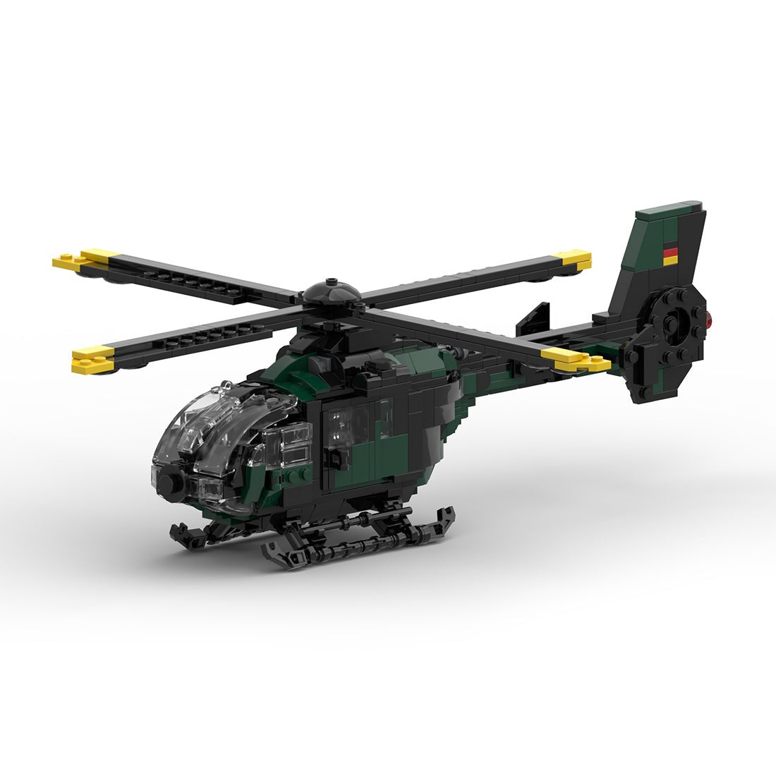 MOC - 176643 Eurocopter EC135 T1 / H135 Bundeswehr Klemmbausteine - LesDiy - Klemmbausteine
