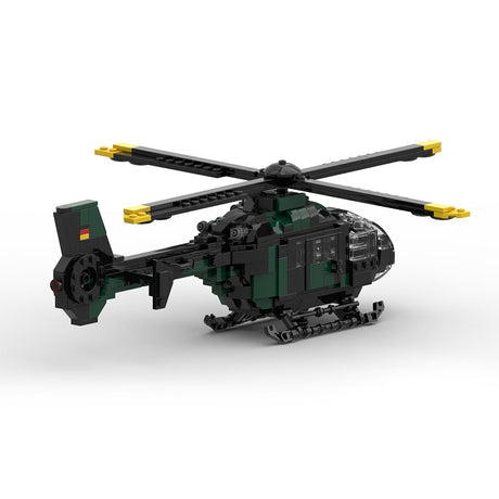 MOC - 176643 Eurocopter EC135 T1 / H135 Bundeswehr Klemmbausteine - LesDiy - Klemmbausteine