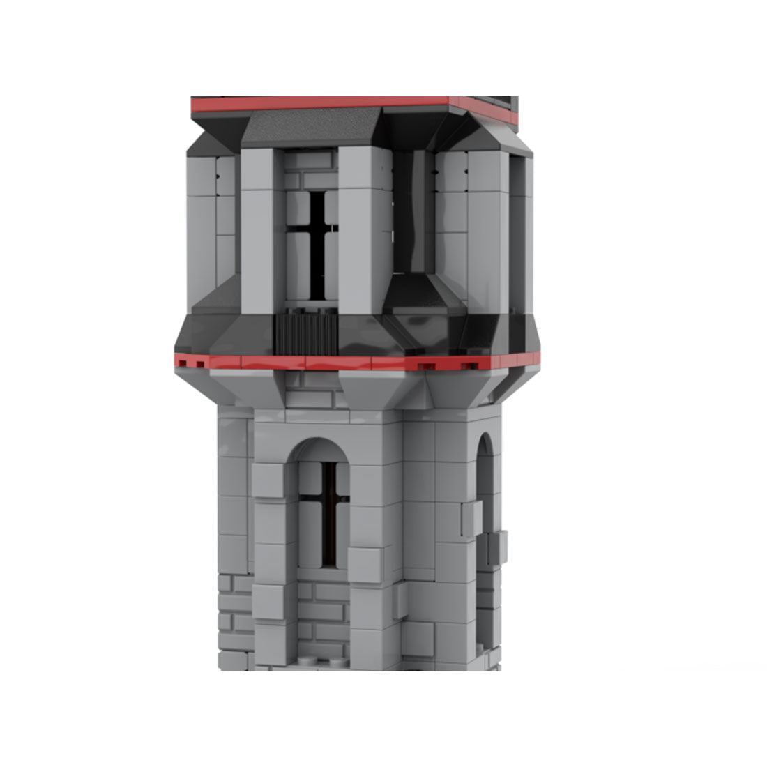 MOC - 176957 Fright Knights Volcanic Outpost Klemmbausteine - LesDiy - Klemmbausteine