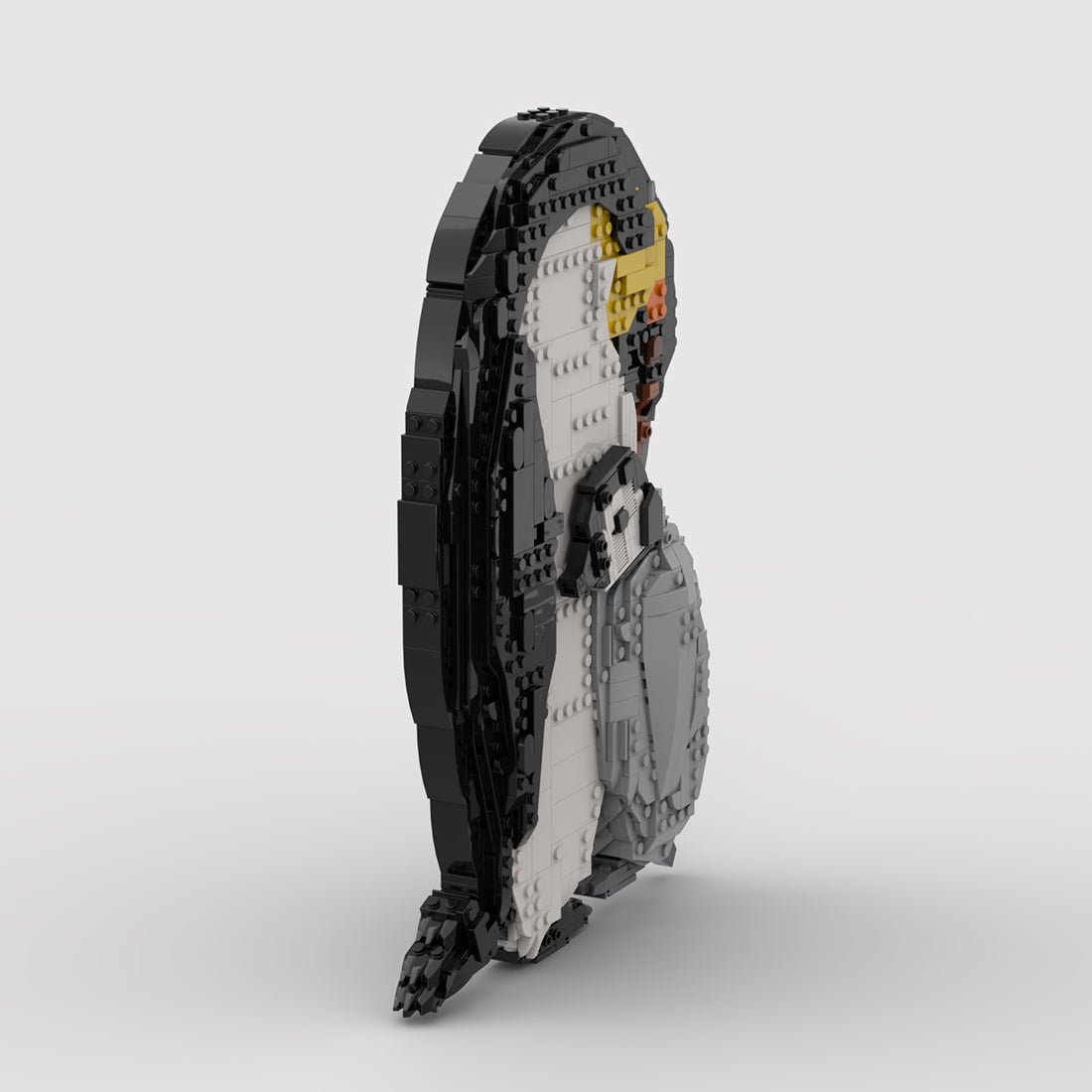 MOC - 178806 Emperor Penguin Wall Art Klemmbausteine - LesDiy - Klemmbausteine