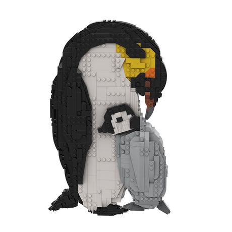 MOC - 178806 Emperor Penguin Wall Art Klemmbausteine - LesDiy - Klemmbausteine