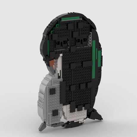 MOC - 178806 Emperor Penguin Wall Art Klemmbausteine - LesDiy - Klemmbausteine