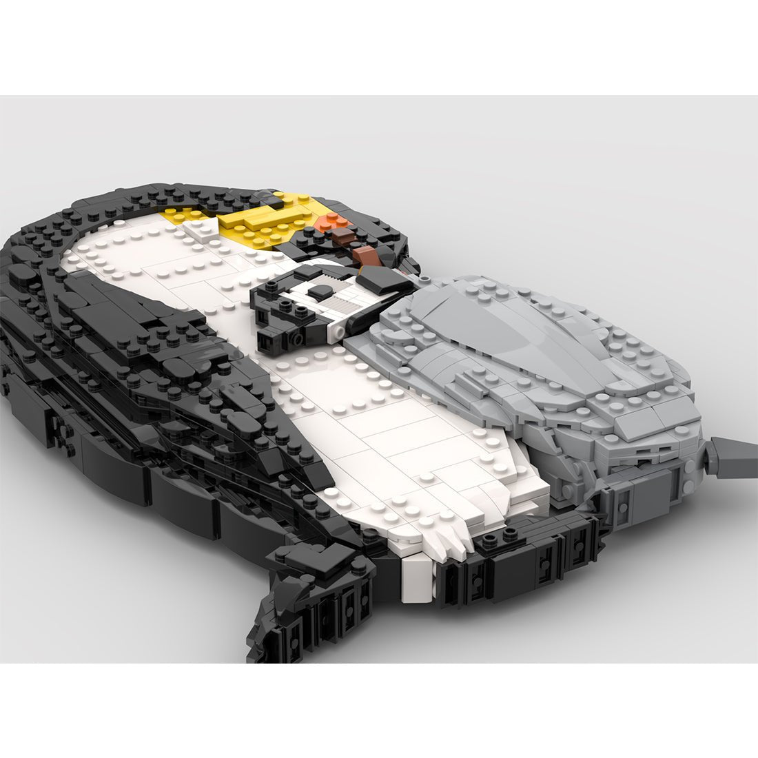 MOC - 178806 Emperor Penguin Wall Art Klemmbausteine - LesDiy - Klemmbausteine