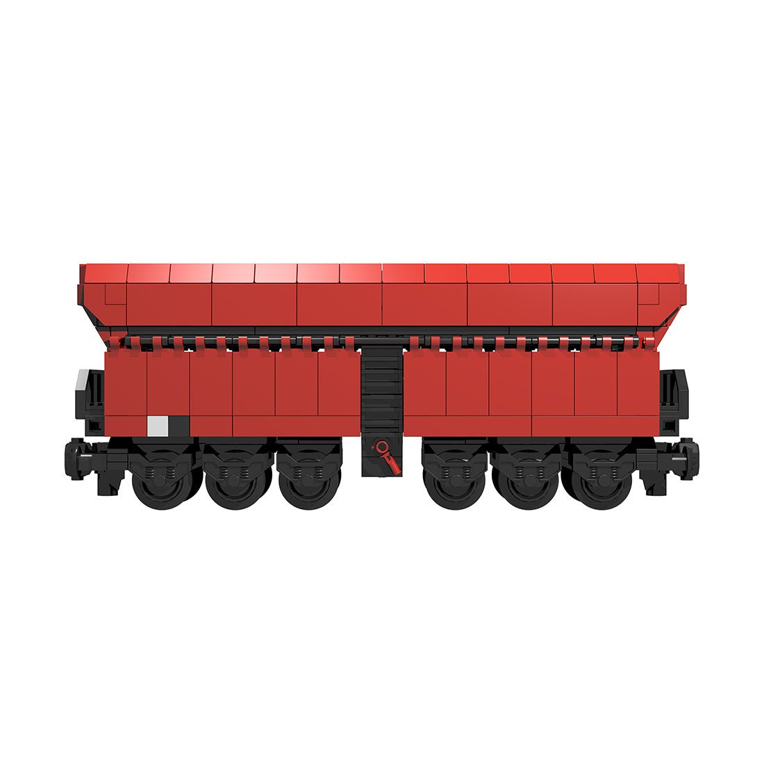 MOC - 17906 12 - Wheel Ore Hopper Faals 151 (red) Klemmbausteine - LesDiy - Klemmbausteine