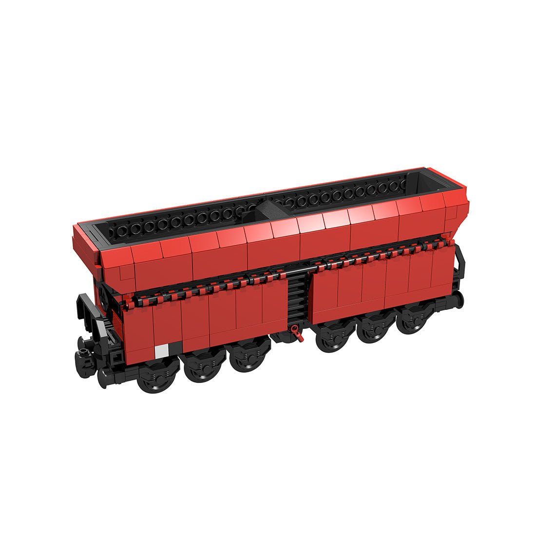 MOC - 17906 12 - Wheel Ore Hopper Faals 151 (red) Klemmbausteine - LesDiy - Klemmbausteine
