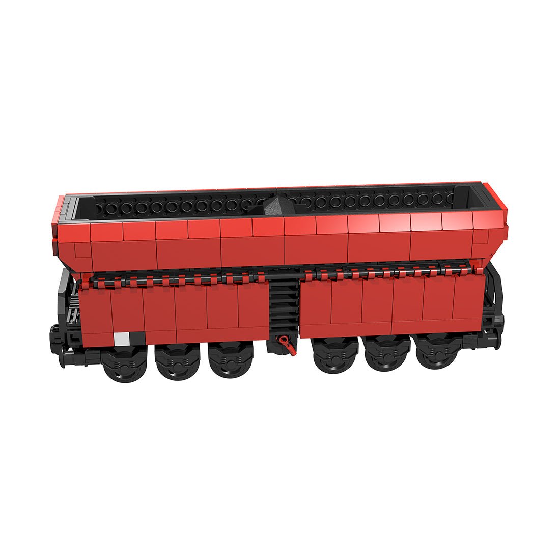 MOC - 17906 12 - Wheel Ore Hopper Faals 151 (red) Klemmbausteine - LesDiy - Klemmbausteine