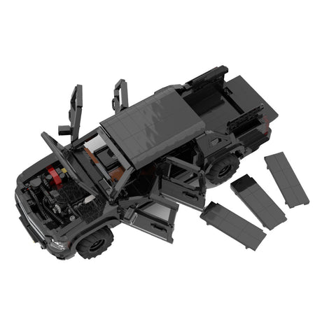 MOC - 179156 Chevrolet Avalanche Scale 16w Klemmbausteine - LesDiy - Klemmbausteine
