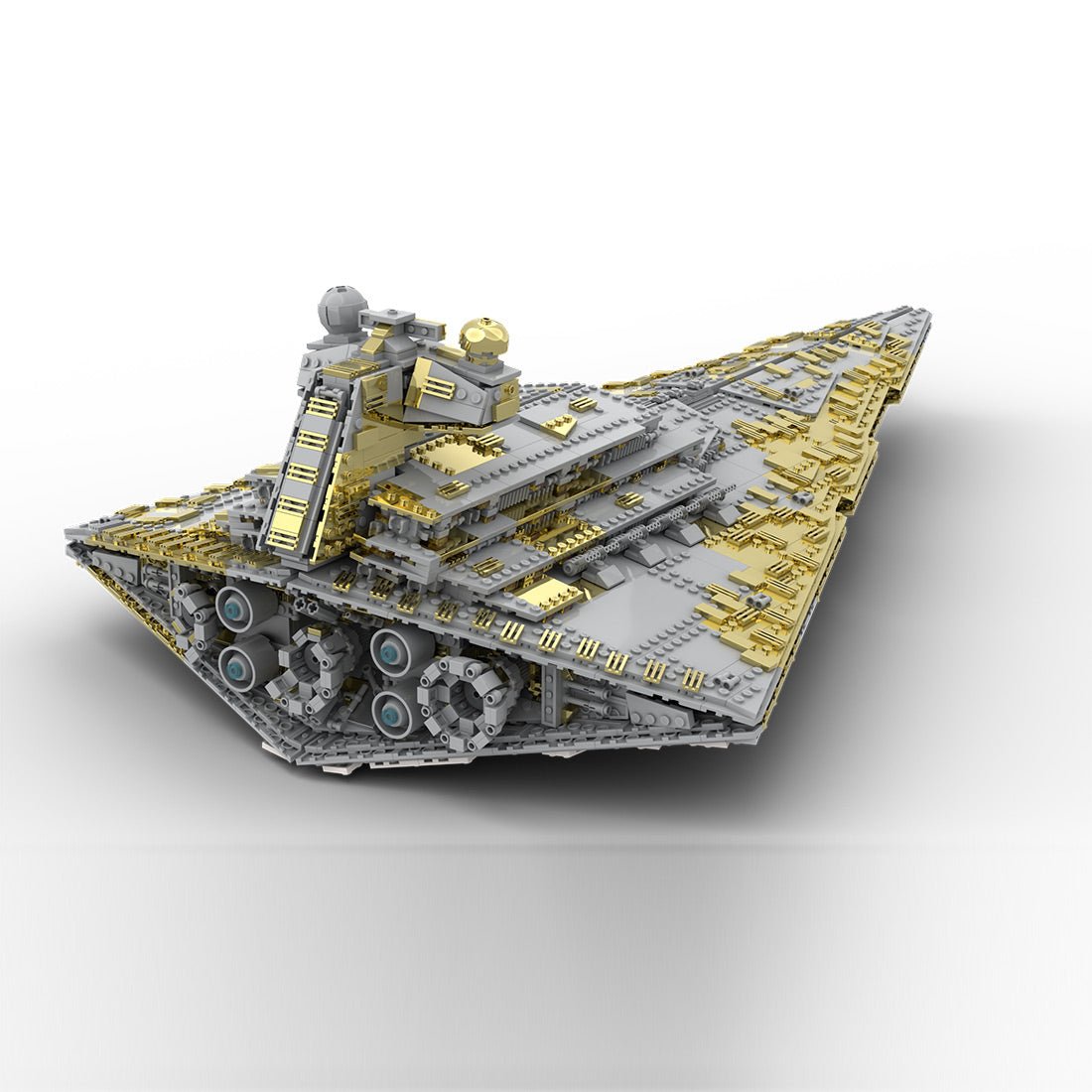 MOC - 179190 SW Thrawn's Chimaera Imperial 1 class Destroyer Golden (Ahsoka MOC) Klemmbausteine - LesDiy - Klemmbausteine