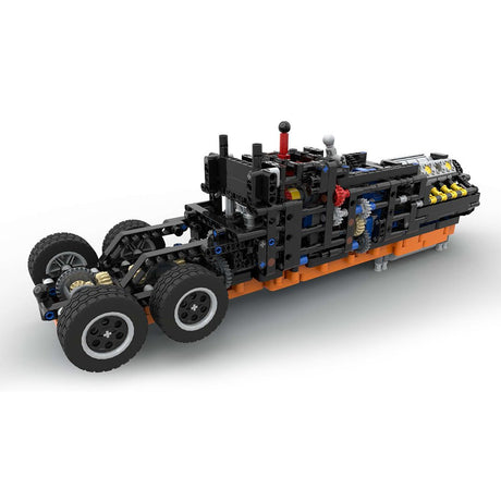 MOC - 179871 MACK T - 310 Achtzylindermotor 12 - Gang - Getriebe (dynamische Version)Klemmbausteine - LesDiy - Klemmbausteine