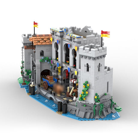 MOC - 180113 Fortified Port - 10305 Lion Knights' Castle Alternative Build Klemmbausteine - LesDiyproduct_type##