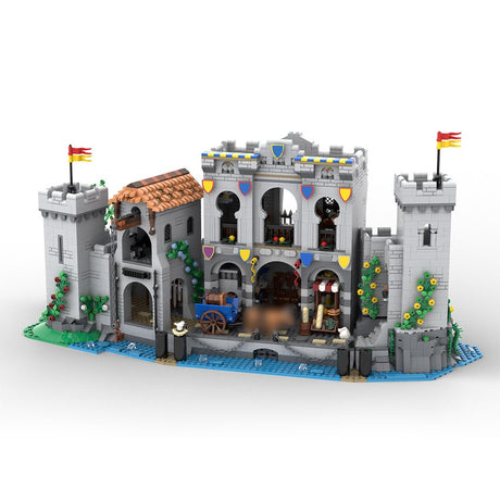 MOC - 180113 Fortified Port - 10305 Lion Knights' Castle Alternative Build Klemmbausteine - LesDiyproduct_type##