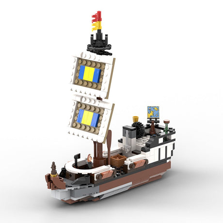 MOC - 180113 Fortified Port - 10305 Lion Knights' Castle Alternative Build Klemmbausteine - LesDiyproduct_type##