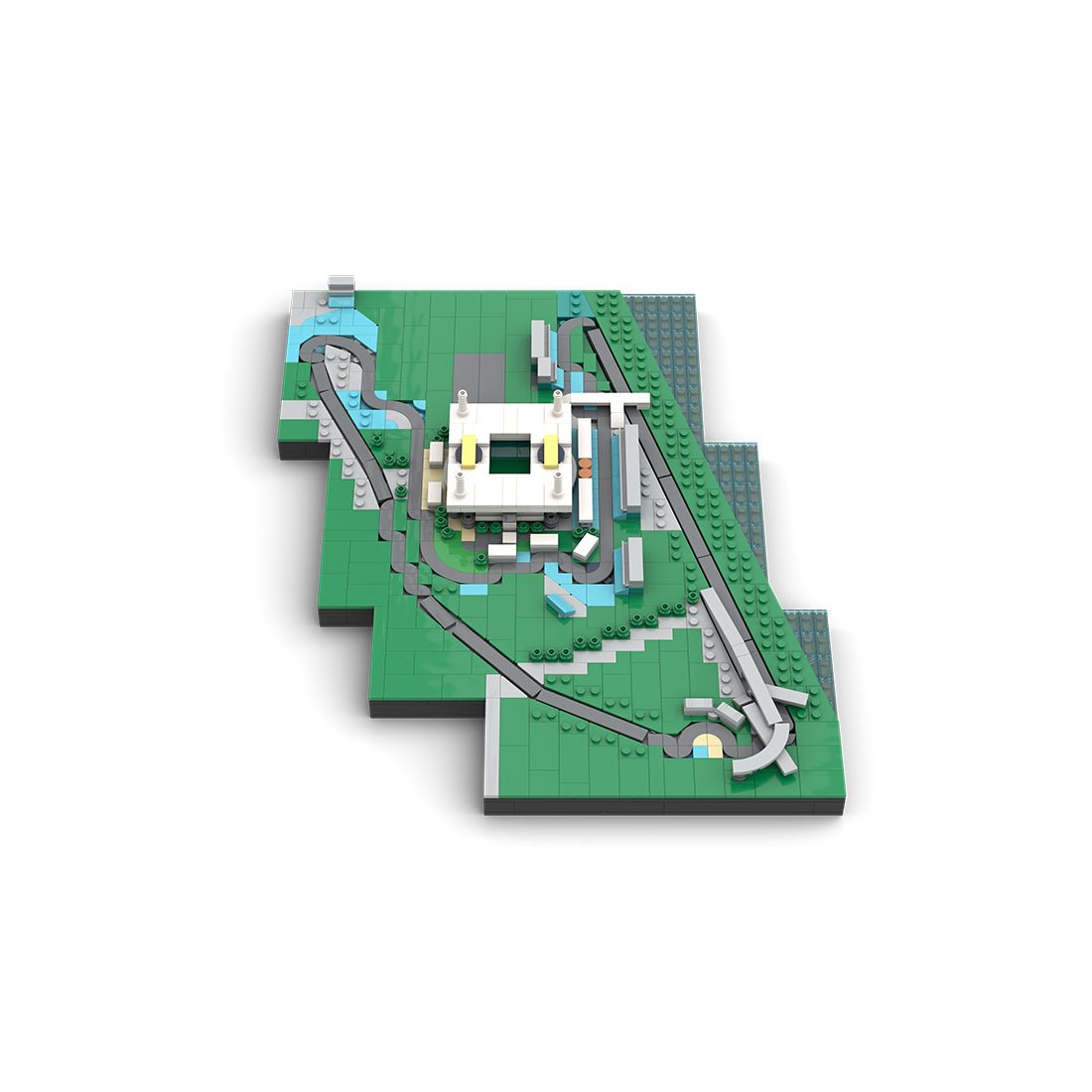 MOC - 180203 1/2000 Scale Hard Rock Stadium|F1 Miami Grand Prix Klemmbausteine - LesDiy - Klemmbausteine