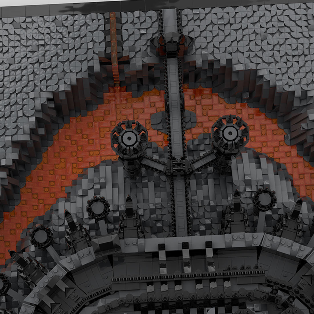 MOC - 181067 LOTR - Barad - dûr Klemmbausteine - LesDiy - Klemmbausteine