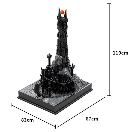 MOC - 181067 LOTR - Barad - dûr Klemmbausteine - LesDiy - Klemmbausteine