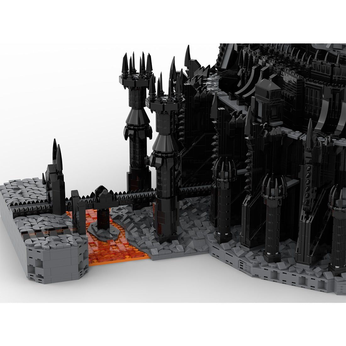 MOC - 181067 LOTR - Barad - dûr Klemmbausteine - LesDiy - Klemmbausteine