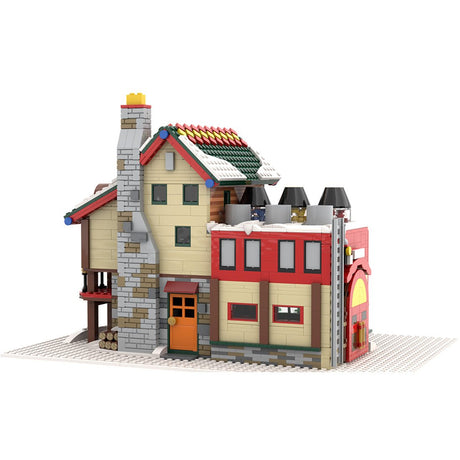 MOC - 181276 Winter Village - Building Creation Klemmbausteine - LesDiy - Klemmbausteine