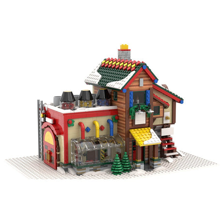 MOC - 181276 Winter Village - Building Creation Klemmbausteine - LesDiy - Klemmbausteine